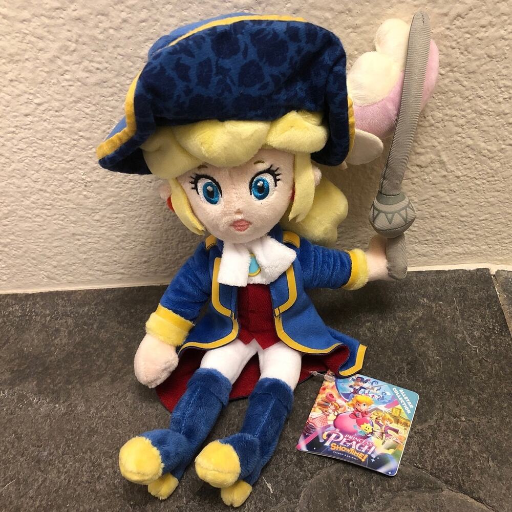 Plush - Swordfighter Peach, 10-inch (NEW) - Nintendo - Princess Peach Showtime!